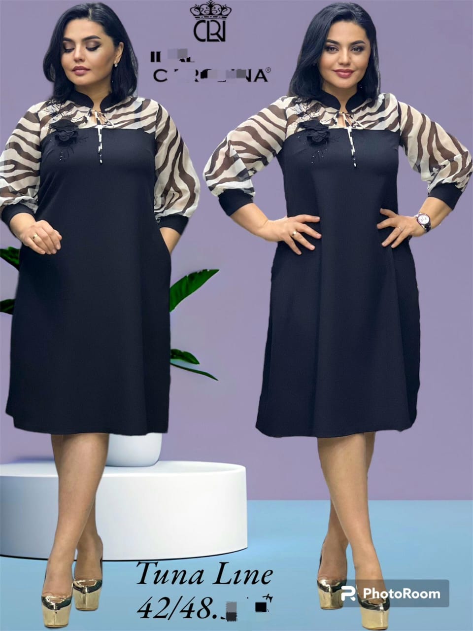Knee-length dress. Knee-length dress. - Image 2